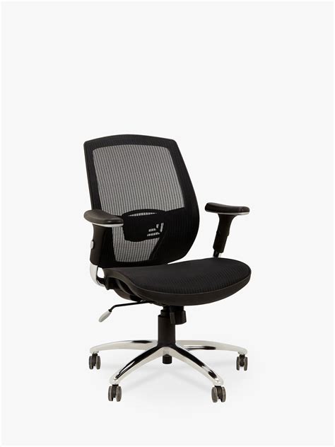 Office chairs without and with wheels, ergonomic, for use the computer, swivel, modern, for management, offices and home, high back, folding. John Lewis & Partners Murray Ergonomic Office Chair, Black ...