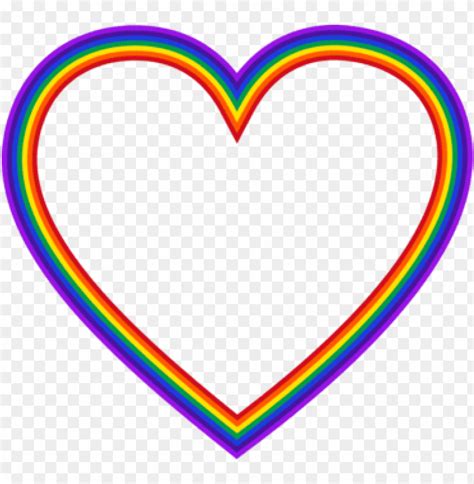 Rainbow Png Rainbow Heart Png Images For Editing Overlays Cute Blur