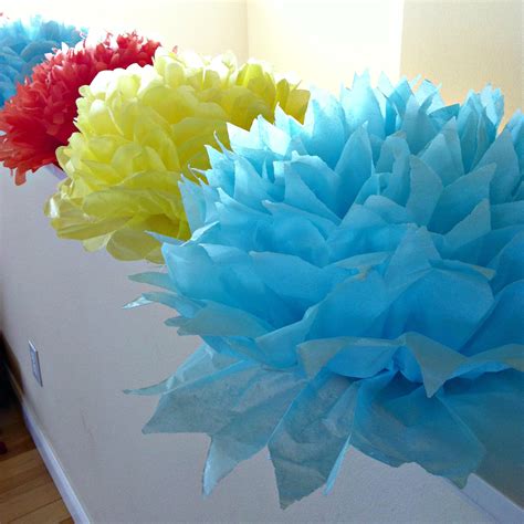Tutorial How To Make Diy Giant Tissue Paper Flowers
