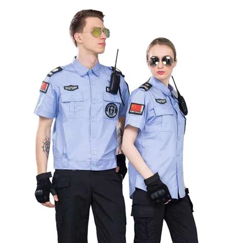 Customize Blue National Patrol Airport Short Sleeves Shirt Clothing
