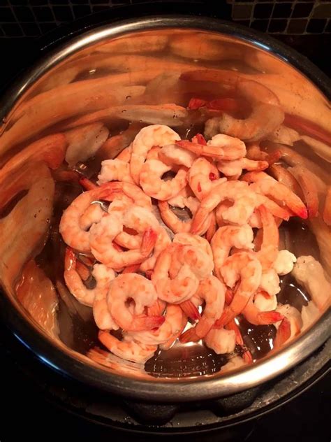 Instant Pot Frozen Shimp Works For Frozen Cooked Or Raw Shrimp
