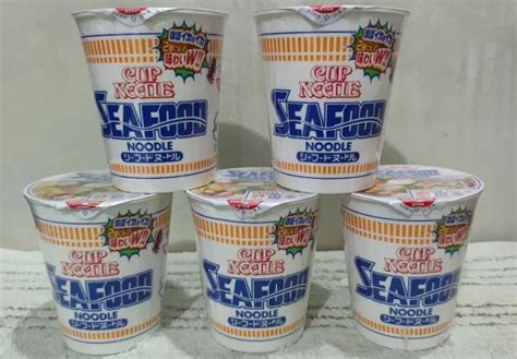Nissin Cup Noodles Seafood Japan Authentic Lazada Ph