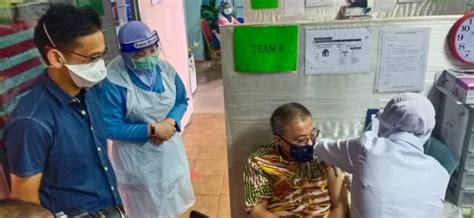 Feel very comfortable during procedure. 2,328 petugas barisan hadapan Labuan telah divaksin