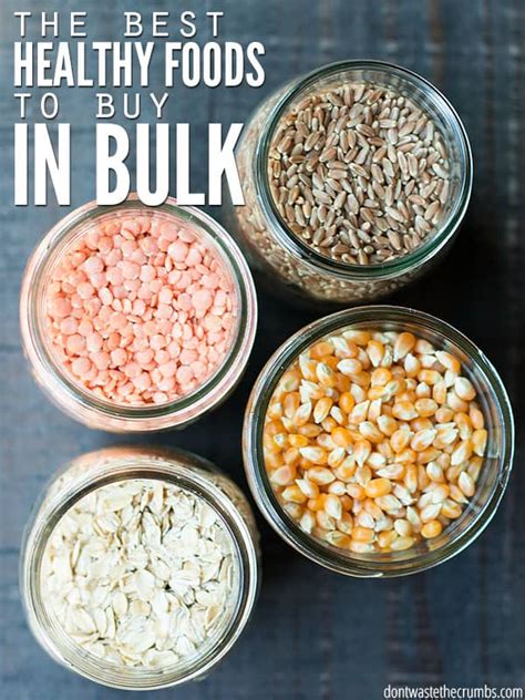 Why buy in bulk from textbooks.com? 20+ Best Healthy Foods to Buy in Bulk | These will last at ...