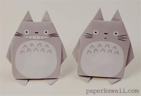 13simple Totoro Papercraft Kubesinsanity