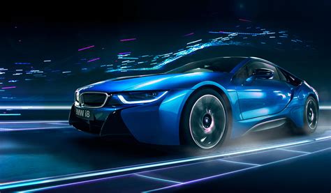 Bmw I8 Blue Wallpapers Top Free Bmw I8 Blue Backgrounds Wallpaperaccess
