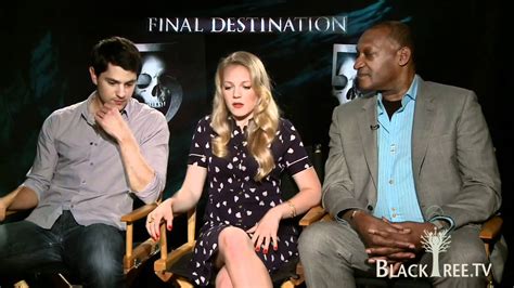 Surviving a disaster of epic proportions (think plane crashes, mass. Tony Todd and the cast of Final Destination 5 discuss new ...