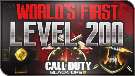 Bo3 First Level 200 What Happens Secret Prestige Emblems