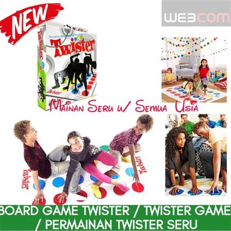 Jual Board Game Twister Twister Game Permainan Twister Seru Di Lapak