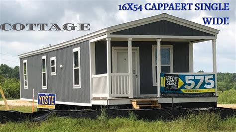 Our Version Of A Tiny House 16x54 Cottage Cappaert Single Wide Mobile