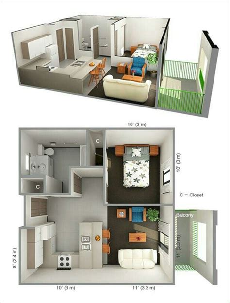 Why Do We Need 3d House Plan Before Starting The Project One Bedroom