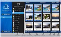 You double click an image and it takes its own you also have to make it your default photo viewer app. Photo Transfer App | for Windows
