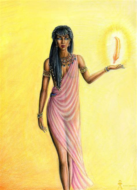 ancient egyptian goddess art
