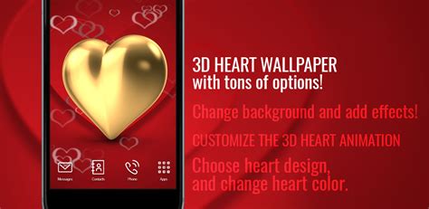 3d Love Heart Live Wallpapers Latest Version For Android Download Apk