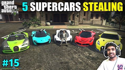 Stealing Supercars For New Showroom Techno Gamerz Gta V Gameplay