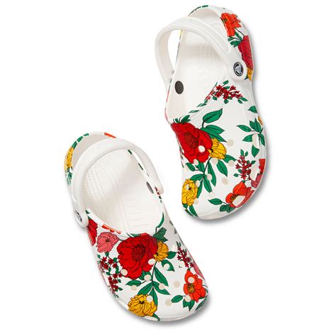 Crocs Classic Printed Floral Clog Sandals Womens Buy Online