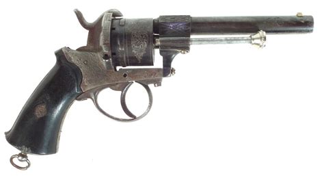Lot 252 Belgian 9mm Pinfire Revolver 35 Inch