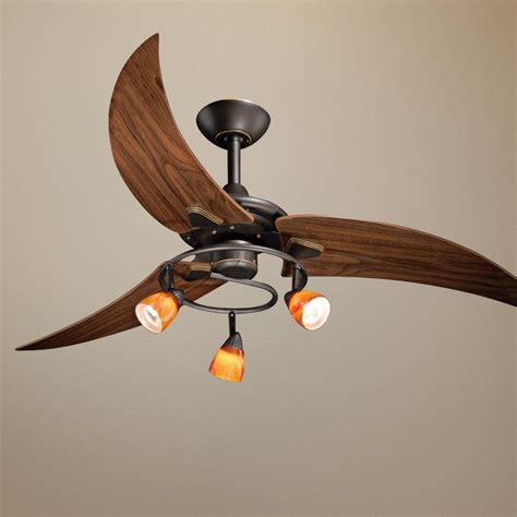 48 Picard Oil Rubbed Bronze Ceiling Fan Contemporary
