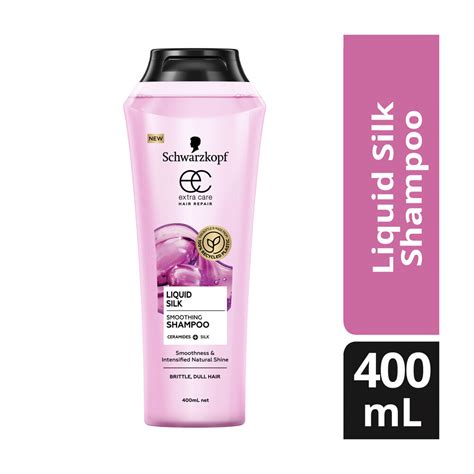 Buy Schwarzkopf Extra Care Liquid Silk Smoothing Shampoo 400mL Coles