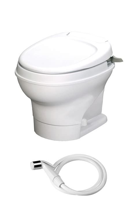 Aqua Magic V Rv Toilet Pedal Flush High Profile White Thetford