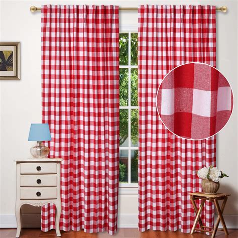 Red Country Curtains Curtains And Drapes