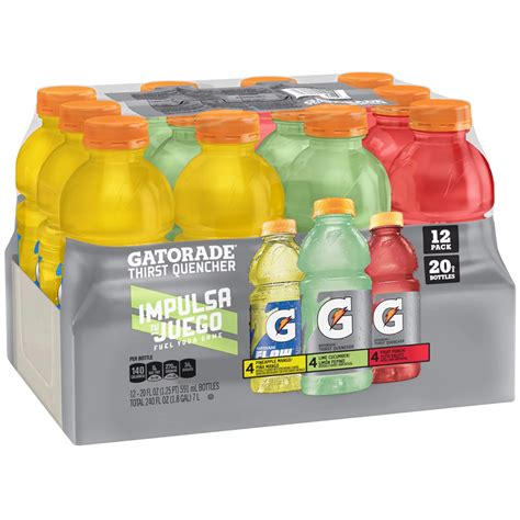 Gatorade Flavors From Home Thirst Quencher Variety Pack 20 Oz Bottles