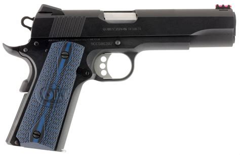 Colt Mfg 1911 Competition 70 Series Single 9mm Luger 5 91 Blue G10 W