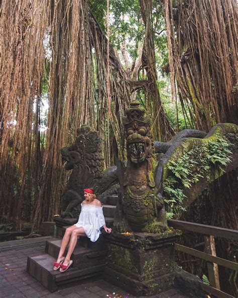Sacred Monkey Forest Sanctuary In Ubud Bali