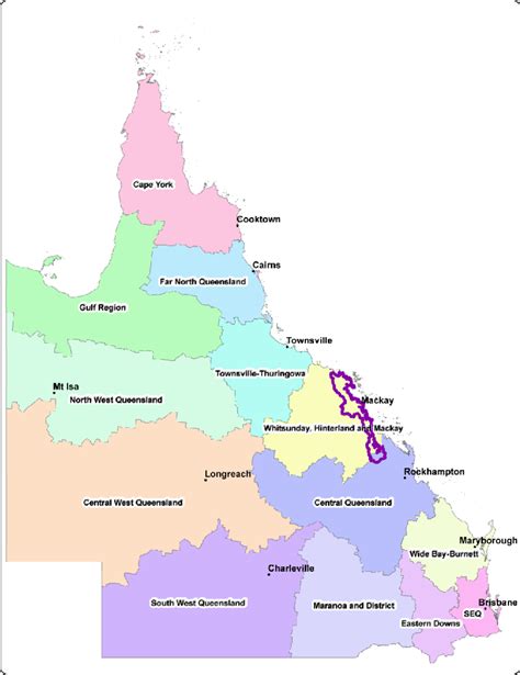 Green Zones Qld Maps