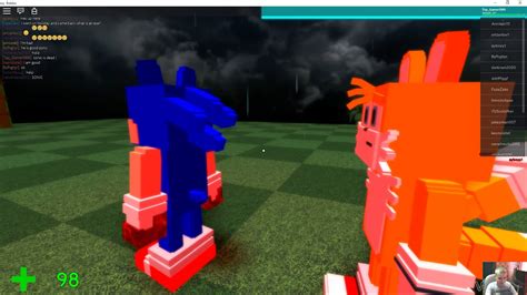 Sonicexe In Roblox Обнова Youtube