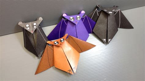 √ How To Make Origami Halloween Bat Gails Blog
