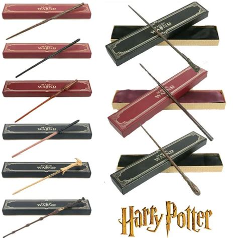 HARRY POTTER WANDS Hermione Dumbledore Draco Malfoy Voldemort Metal