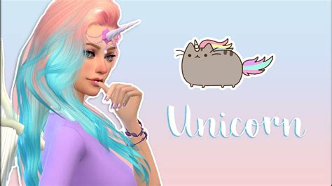 The Sims 4 Cas Unicorn Youtube