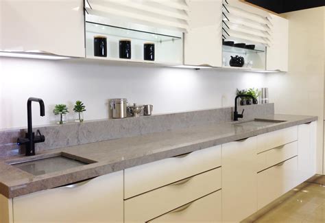 Maybe you would like to learn more about one of these? 5133 Symphony Grey™ by Caesarstone | Modern grey kitchen ...