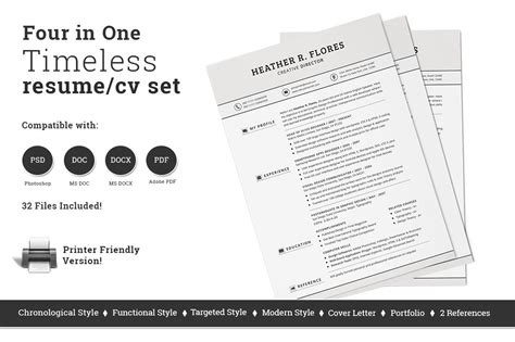 30 Sexy Resume Templates Guaranteed To Get You Hired Inspirationfeed