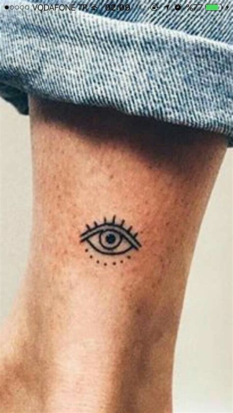 Creating Small Simple Evil Eye Tattoo For A Fun And Playful Twist