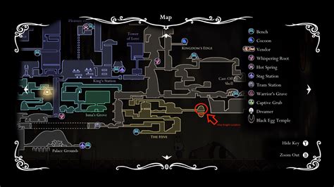 Completed Hollow Knight Map Quantumqust