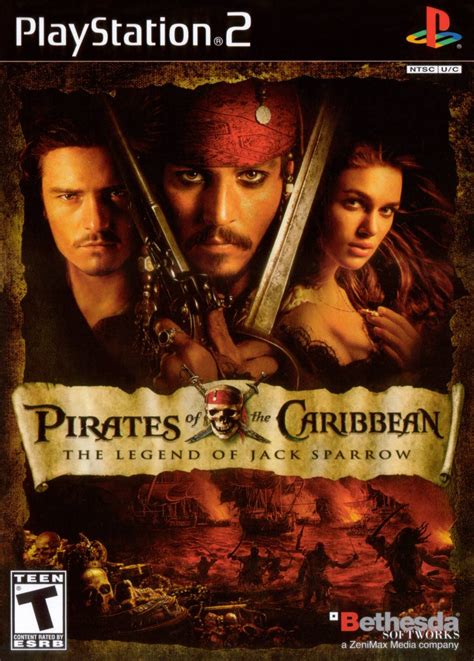 Джонни депп, орландо блум, кира найтли и др. Pirates of the Caribbean Sony Playstation 2 Game