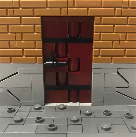 Scp 004 “the Twelve Rusty Keys And The Door” Lego Moc Rscp