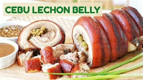 Cebu Lechon Belly Oven Recipe Roasted Pork Belly Roll Youtube