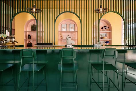 Pastel Rita Cafe A Colorful Project By Appareil Architecture Ignant