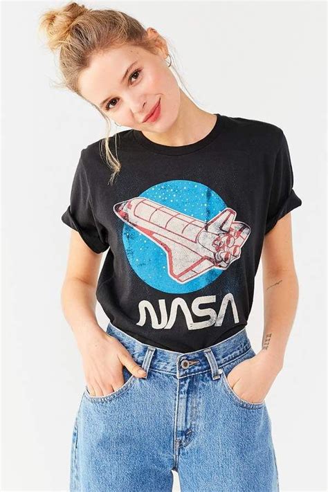 Vintage Nasa T Shirt Womens