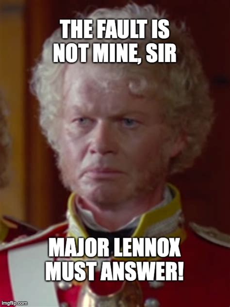 Major Lennox Must Answer Imgflip