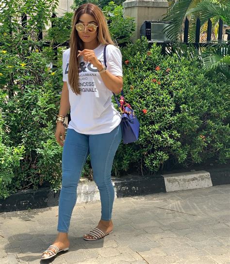 Toke Makinwa On Instagram Happiness Is Not The Absence Of Problems