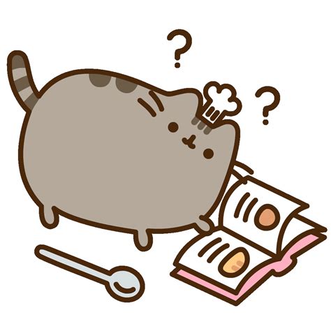 Cat Cooking Sticker By Pusheen For Ios And Android Giphy