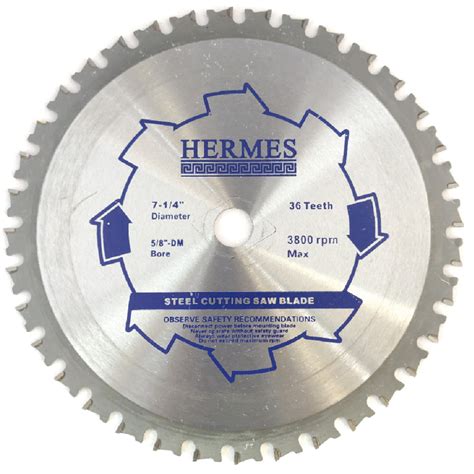 Tct Steel Cutting Blade 7 14″ 36t Hermes Hardware Quality Tools