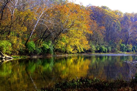 Little Miami River Fall Ii Photograph By Anthony Wilder Fine Art America