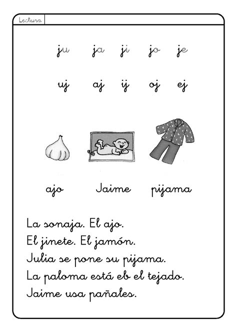 Letra J J La Eduteca