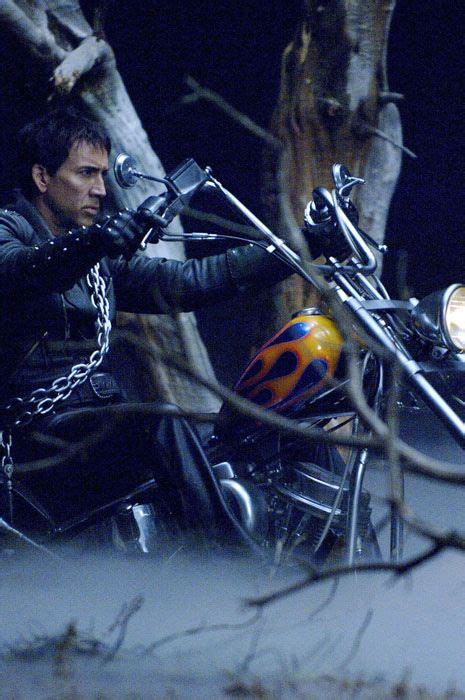 Nicholas Cage As Johnny Blaze Ghost Rider Nicolas Cage Ghost Rider