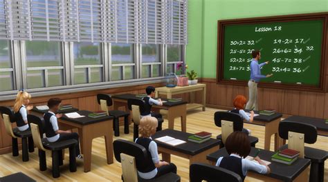 Pihe89 — The Sims 4 School Chalkboard Requirement Get